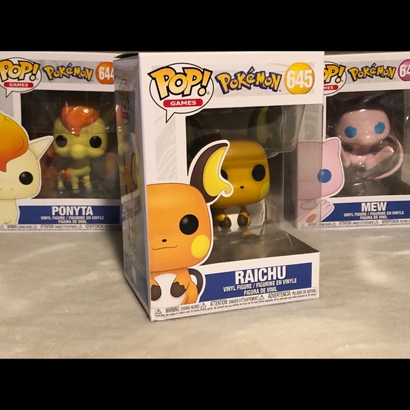 Pokémon Pop funko mew raichu ponyta 643 644 645 - Picture 6 of 7